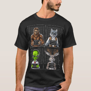 Kryptiden-Mugshot T-Shirt
