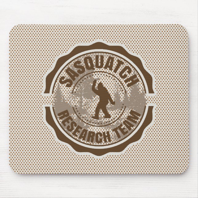 Kryptiden Sasquatch Forschungs-Team Mousepad (Vorne)