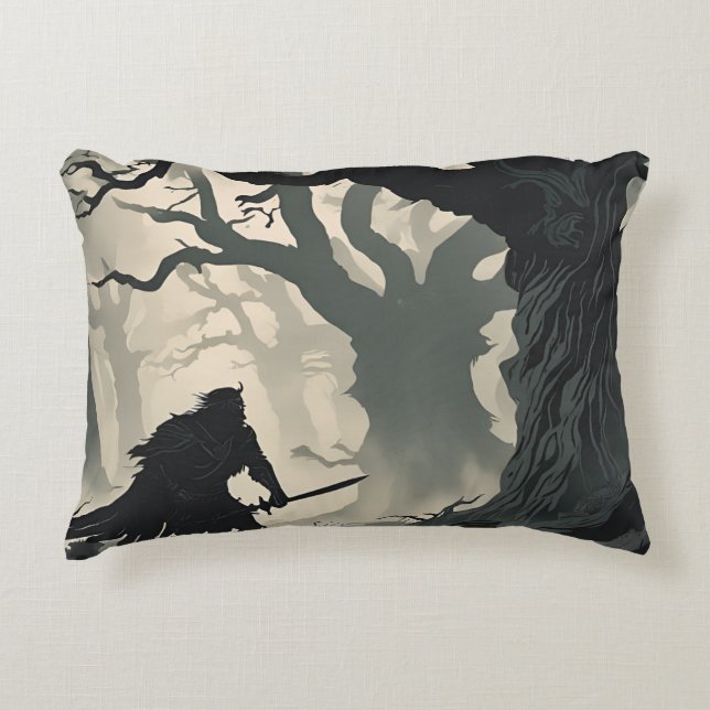 Kryptidwald Dekokissen (Vorderseite)