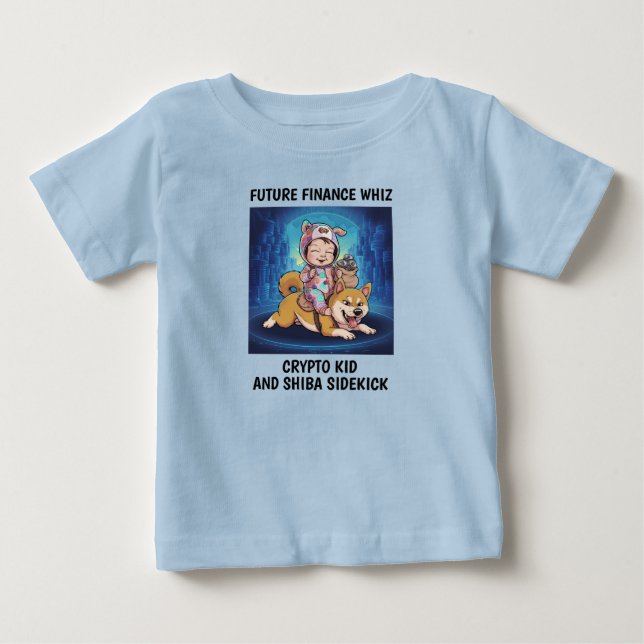 Krypto-Baby Baby T-shirt (Vorderseite)