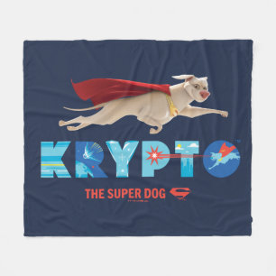 Krypto Der Super-Hund Fleecedecke