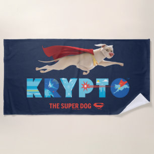 Krypto Der Super-Hund Strandtuch