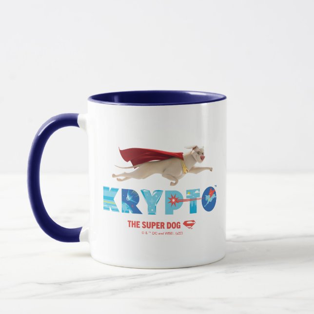 Krypto Der Super-Hund Tasse (Links)