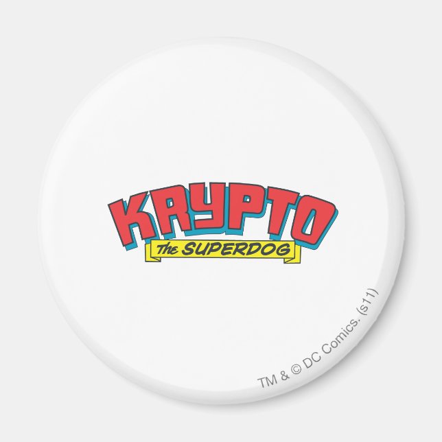Krypto der Superhund Magnet (Vorne)