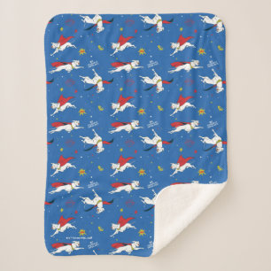 Krypto Flying Pattern Sherpadecke