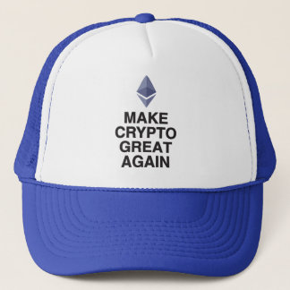 Krypto Great Again Ethereum Truckerkappe