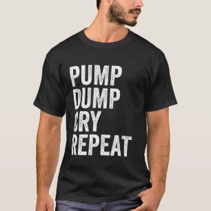 Krypto-Meme-Münze Lustiges T-Shirt HODL Degen Lebe