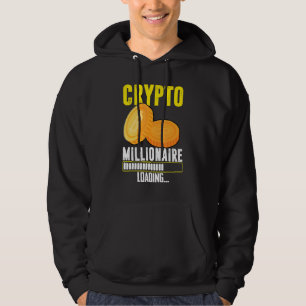 Krypto Millionaire-Ladung Hoodie