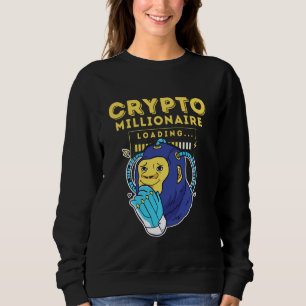 Krypto Millionaire-Ladung Sweatshirt