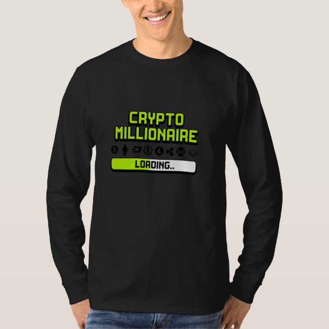 Krypto Millionaire-Ladung T-Shirt (Vorderseite)