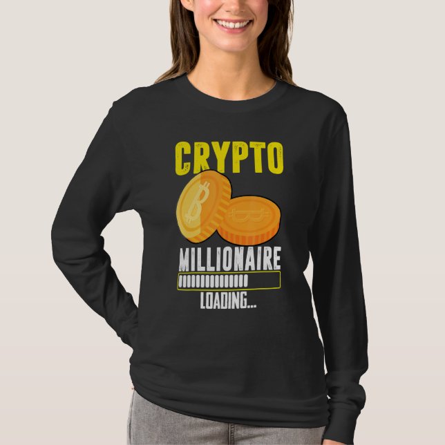 Krypto Millionaire-Ladung T-Shirt (Vorderseite)
