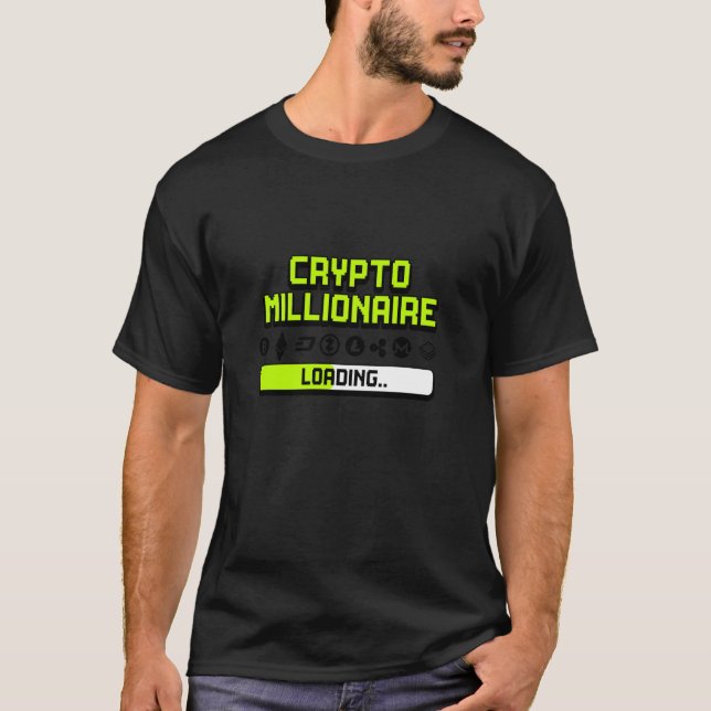 Krypto Millionaire-Ladung T-Shirt (Vorderseite)
