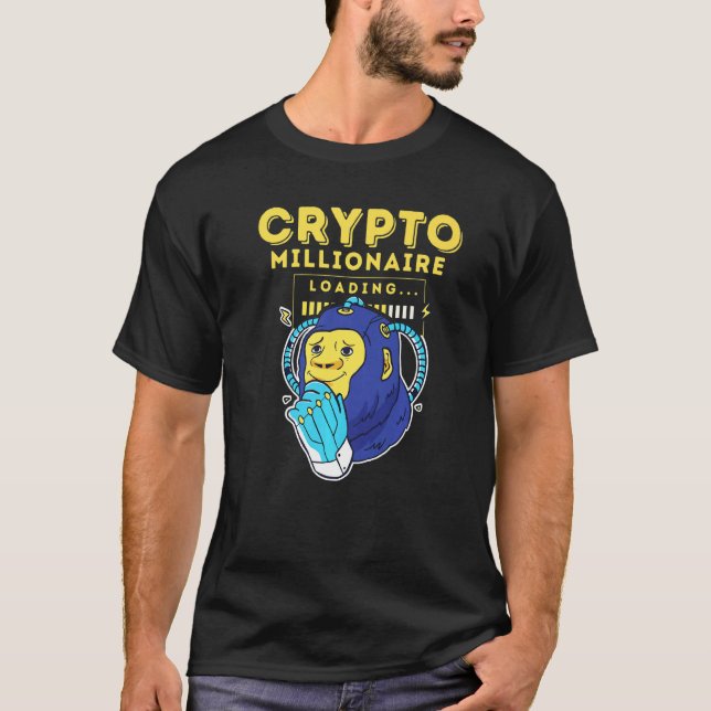 Krypto Millionaire-Prämie T-Shirt (Vorderseite)
