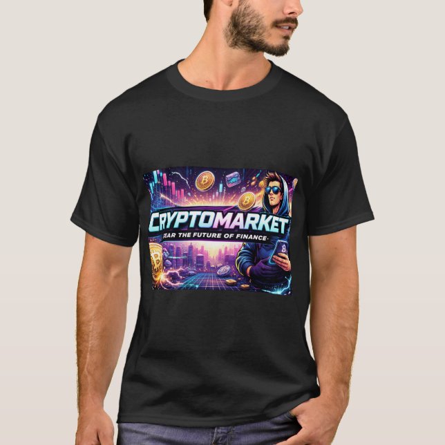 Krypto-Münze T-Shirt (Vorderseite)