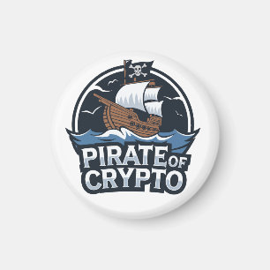 Krypto-Pirat Magnet