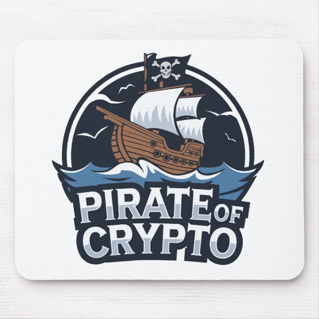 Krypto-Pirat Mousepad (Vorne)