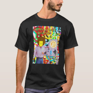 Krypto regiert Trottel Bitcoin Ethereum Katzenmale T-Shirt