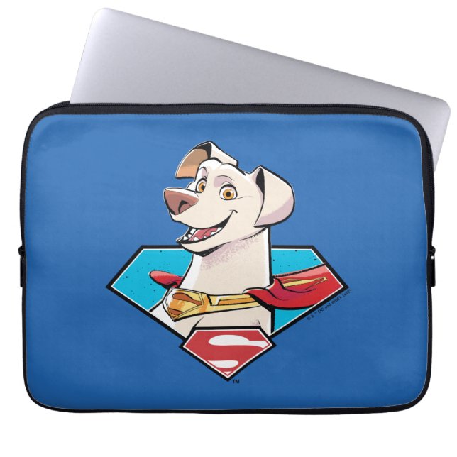 Krypto S-Shield Graphic Laptopschutzhülle (Vorderseite)