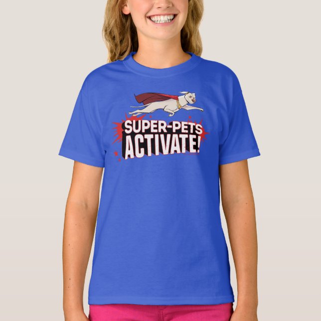 Krypto: Super-Pets aktivieren! T-Shirt (Vorderseite)