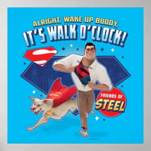 Krypto & Superman - Es ist Walk O'Clock! Poster