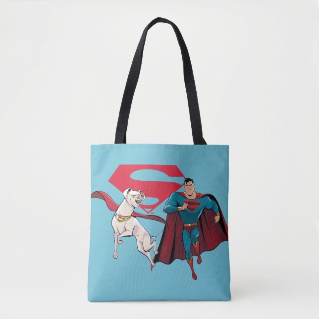 Krypto und Superman (Vorderseite)