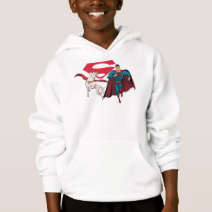 Krypto und Superman Hoodie