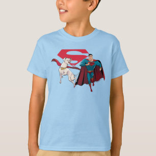 Krypto und Superman T-Shirt