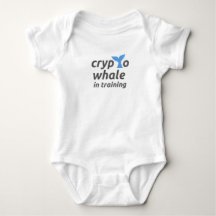 Krypto-Wal in Ausbildung Baby-Body