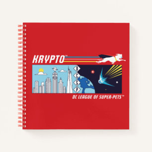 Krypto Weltraum zur Metropole Notizbuch