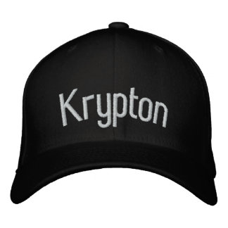 Krypton Bestickte Baseballkappe