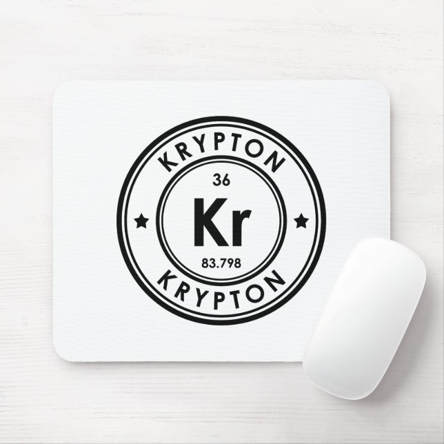 Krypton Element Mouse Pad Mousepad (Mit Mouse)