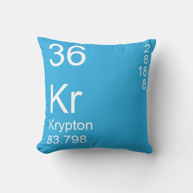 Krypton Kissen (Vorderseite)