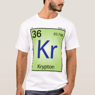 Krypton- (Kr)Element-T - Shirt - nur Front
