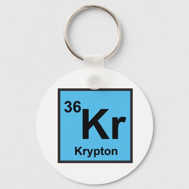 Krypton Schlüsselanhänger (Vorderseite)