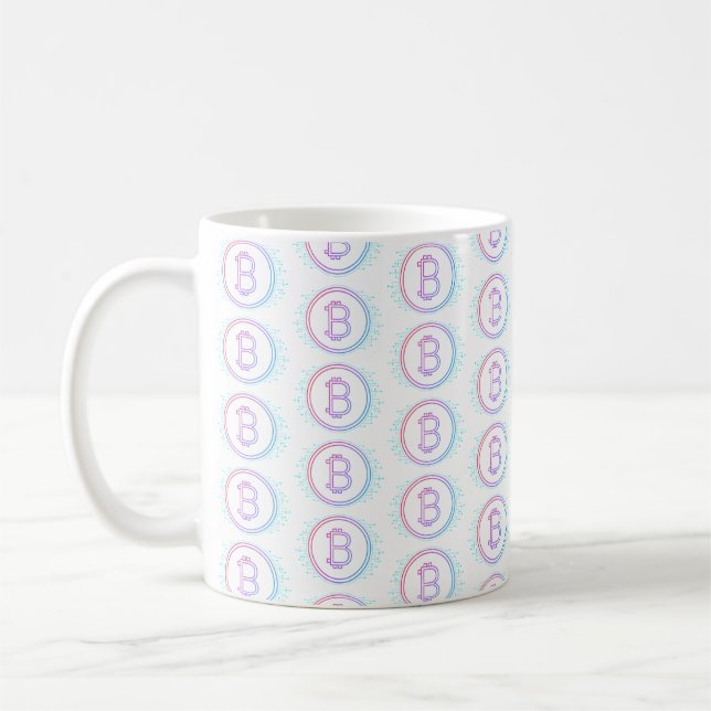 KRYPTOWÄHRUNG-BITCOIN KAFFEETASSE (Links)