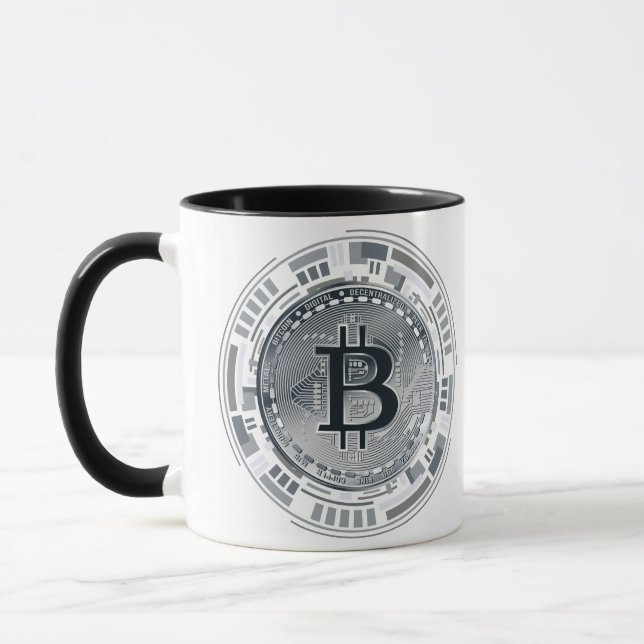 KRYPTOWÄHRUNG-BITCOIN TASSE (Links)