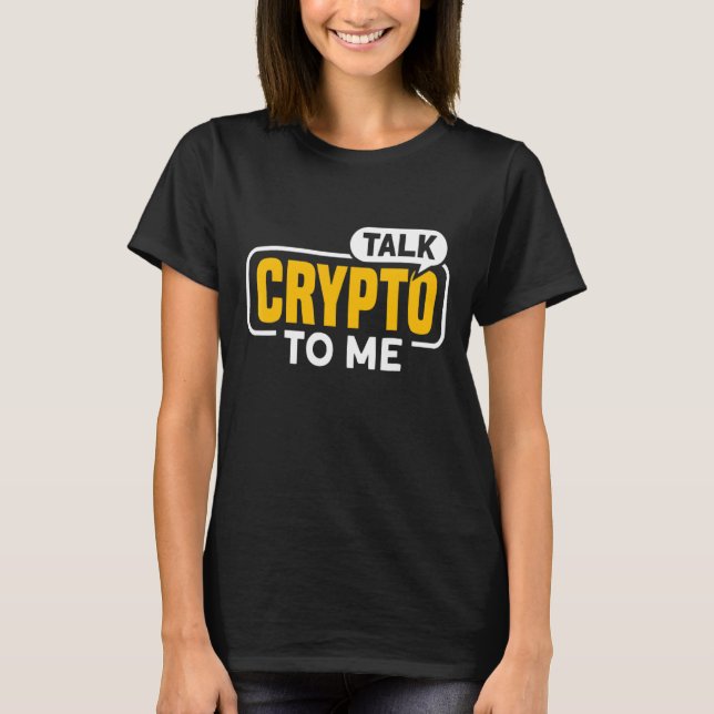 Kryptowährung für Bitcoin-Miner und -Händler 1 T-Shirt (Vorderseite)