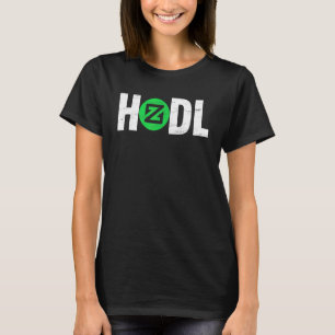 Kryptowährung für Männer und Frauen Zilliqa Hodl Z T-Shirt