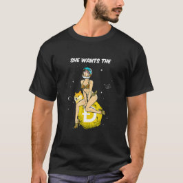 Kryptowährung Sie Will die Dogecoin Doge Crypto T-Shirt