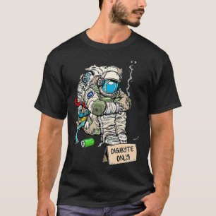 Kryptowährung Talk Astronaut Hodler Beging für T-Shirt