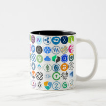 Kryptowährungs-Tasse