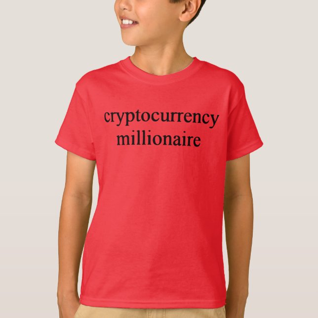 Kryptowährungsmillionär T-Shirt (Vorderseite)