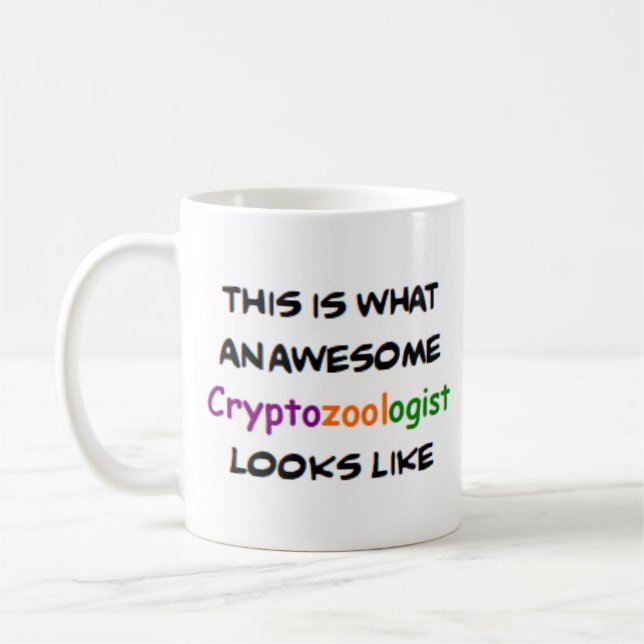 Kryptozoologe, phantastisch kaffeetasse (Links)