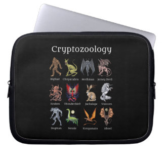 Kryptozoologie Kreaturen Laptopschutzhülle