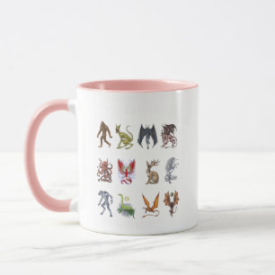 Kryptozoologie Kreaturen Tasse