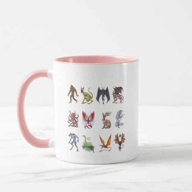 Kryptozoologie Kreaturen Tasse (Links)