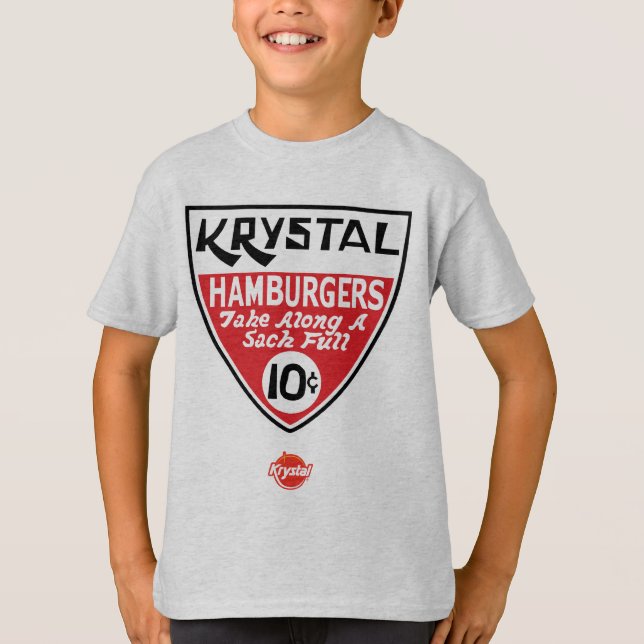 Krystal 10 Cent-Schild T-Shirt (Vorderseite)