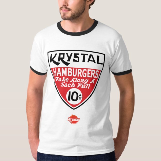 Krystal 10 Cent-Schild T-Shirt (Vorderseite)