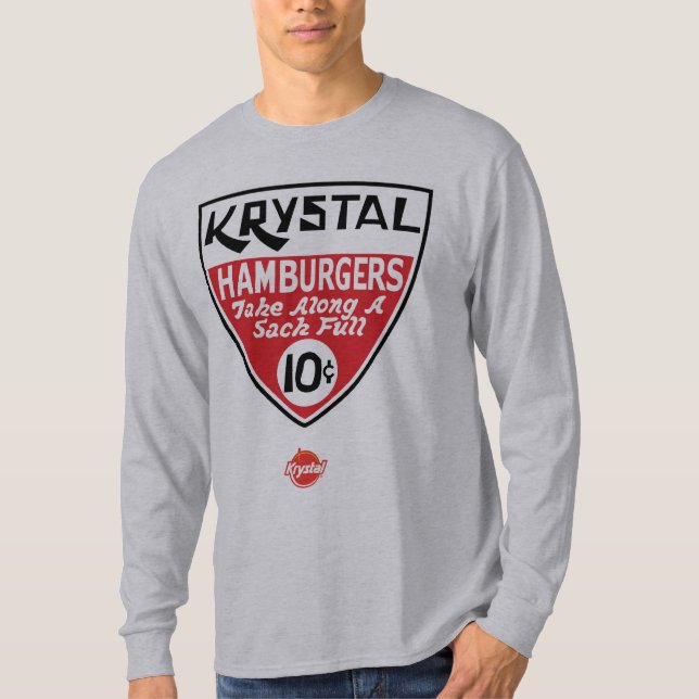 Krystal 10 Cent-Schild T-Shirt (Vorderseite)