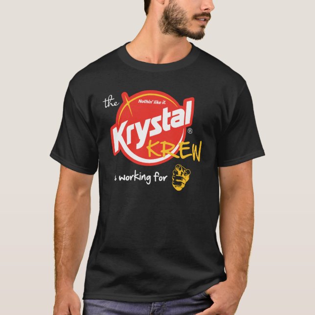 Krystal 1. Platz - Crew-Funktion T-Shirt (Vorderseite)